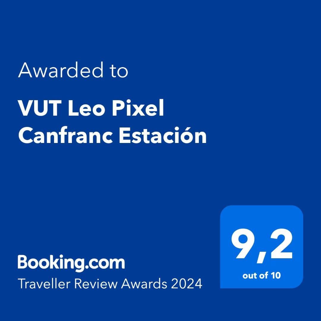 "Leo Pixel" Avairent Canfranc Estacion Apartment Bagian luar foto
